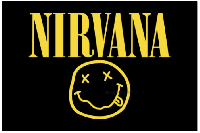 Флаг группы NIRVANA 90х135 см