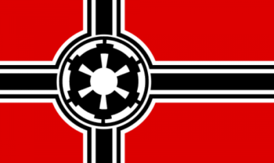 Флаг Звездные воины Имперский 100х150 см
